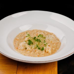 Ризотто с креветками