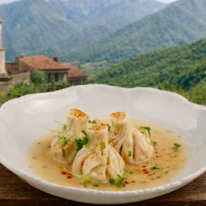 Хинкалиони с форелью