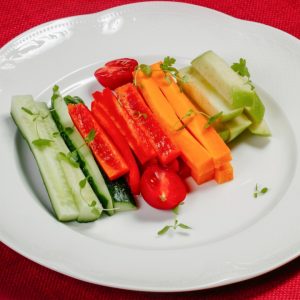 Полезные овощные палочки